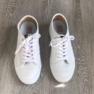 FRYE Leather White Sneakers
